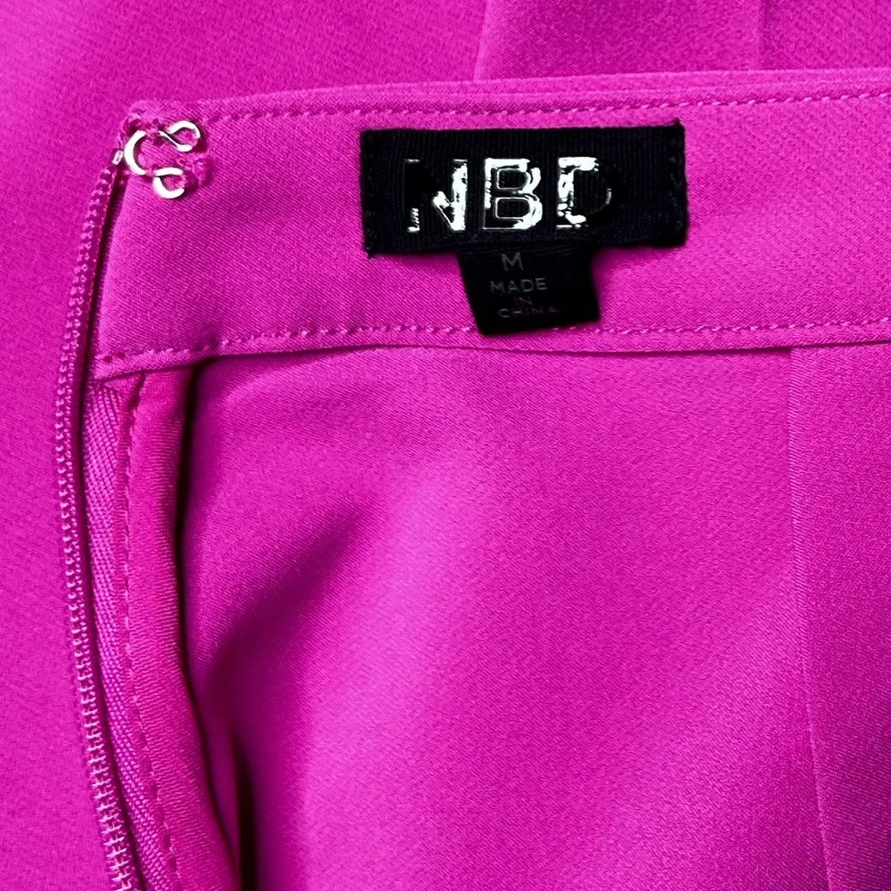 NBD Women's Topaz High Rise Pant in Magenta Pink Size Medium Retail $178 Revolve - Picture 6 of 9